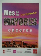 GALA HOMENAJE A LAS PERSONAS MAYORES DE CÁCERES, DIA DEL MAYOR