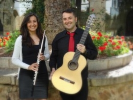 Concierto de flauta y guitarra Dúo Adhara