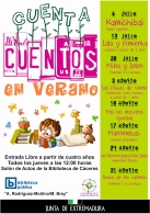 Cuentacuentos en verano