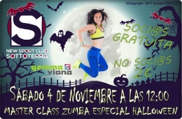 MASTER CLASS ZUMBA HALLOWEEN SOTTOTERRA