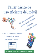Taller básico de uso eficiente del móvil