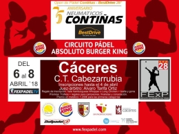 Circuito Pádel Absoluto Burger King