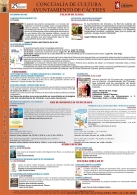 Agenda Cultural – septiembre 2018