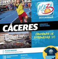 Campeonato de Extremadura 3×3 CaixaBank de Cáceres