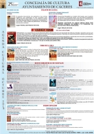 AGENDA CULTURAL – OCTUBRE 2018