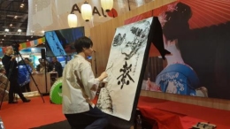 EXHIBICION DE SUMI-E AND CALLIGRAPHY ART BY M NAGATA