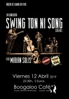 Swing Ton Ni Song concierto en Boogaloo Cáceres