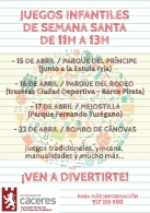 Juegos infantiles de Semana Santa