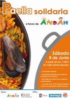 Paella solidaria a favor de ANDAH