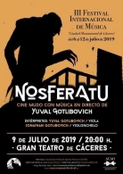 Nosferatu, eine symphonie des grauens,  III FESTIVAL INTERNACIONAL DE MÚSICA