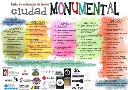 FIESTAS BARRIO CIUDAD MONUMENTAL AÑO 2019