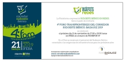 IV foro corredor sudoeste ibérico