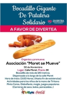 Bocadillo Gigante de Patatera Solidario