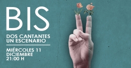 Jueves Culturales: BIS dos cantantes, un escenario.