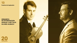 ORQUESTA DE EXTREMADURA AMAURY COEYTAUX ÁLVARO ALBIACH