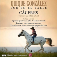 Quique González, Sur en el valle