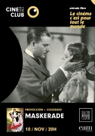 JUEVES CULTURALES CINEMA CLUB MASKERADE