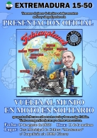 presentación vuelta al mundo en moto