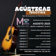 ACÚSTICAS NOCHES Concierto de DARIO GONZÁLEZ