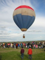 Globo aerostático sobre la Ribera del Marco