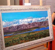 Exposicion de obras de siete artistas extremeños