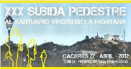 XXX Subida Pedestre al Santuario de la Montaña