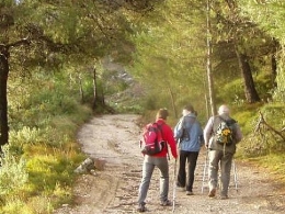 Ruta de senderismo. Sierra de Tentudia