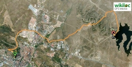 Ruta Ciclista con Cáceres Embalse del Guadiloba