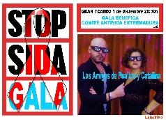 Gala benéfica comité antisida Extremadura
