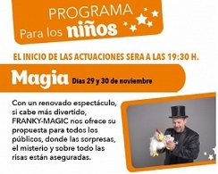 La ilusión y el humor con Franky-Magic