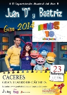 Juan  'd' y Beatriz, con los Lunnis, Gira 10 años juntos