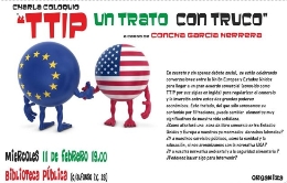 Ecologistas en Acción organiza en Cáceres una charla-debate sobre el Tratado de Comercio e Inversiones Europa-EEUU