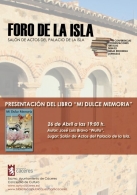 PRESENTACIÓN DEL LIBRO “MI DULCE MEMORIA”