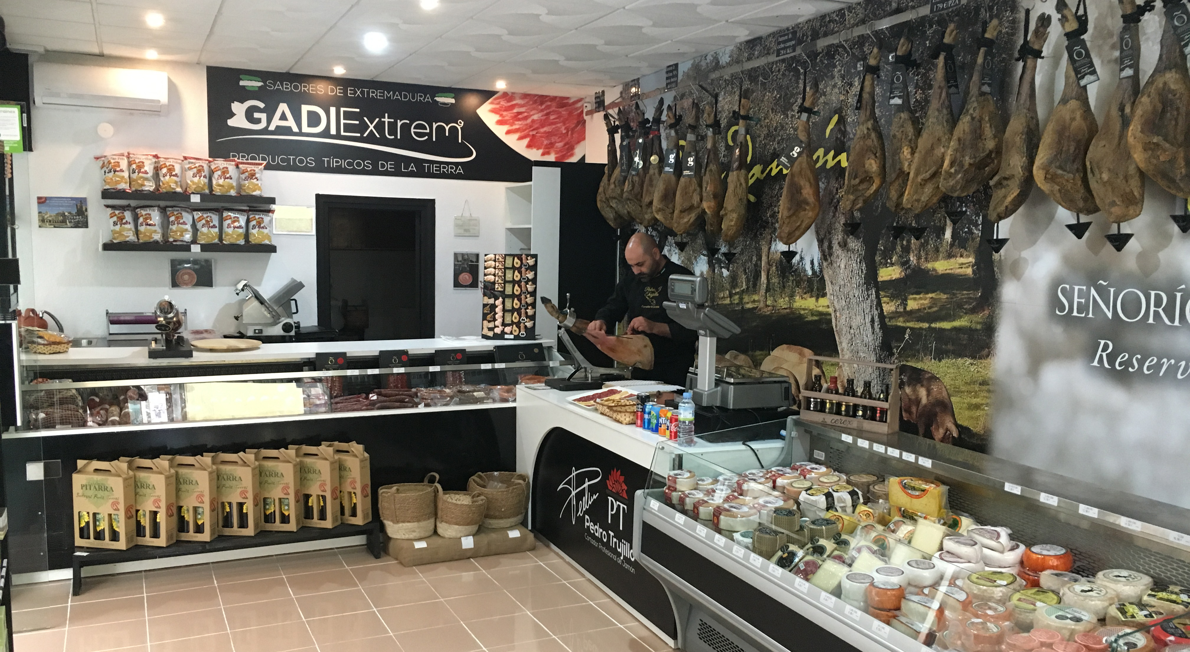 GadiExtrem - Productos ibéricos de la tierra, Jamones ibéricos, Quesos extremeños