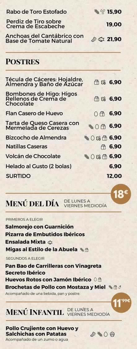 restaurantes cáceres, taperías cáceres, comidas cáceres, cenas cáceres, banquetes cáceres