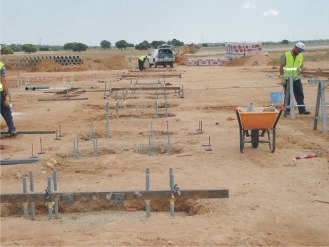 obras auxiliares en el sector eléctrico