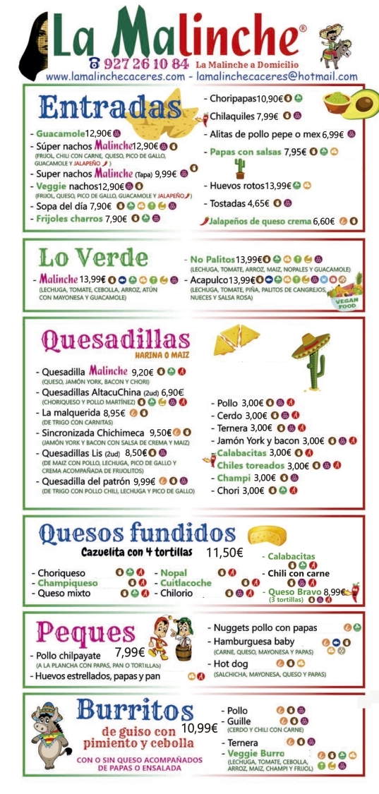 comida mexicana cáceres, bares mexicanos cáceres, restaurantes mexicanos cáceres, 