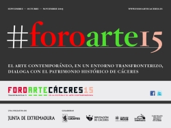 Pintura, coleccionismo y periferias centrarán los debates de Foro Arte Cáceres 15