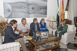 La Diputación de Cáceres recibe a alcaldes nicaragüenses interesados en proyectos y programas de desarrollo local