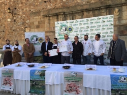 El chef Víctor Corchado, ganador del VIII Premio Espiga Corderex-Caja Rural de Extremadura