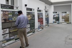 La exposición Red Natura 2000 puede visitarse hasta el viernes en el patio del Ayuntamiento