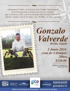 El cocinero Gonzalo Valverde representará a la Capitalidad Iberoamericana en Guanajuato