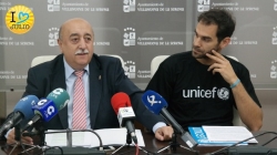 José Manuel Calderón, embajador de Unicef, hace un llamamiento a instituciones, empresas y ciudadanos
