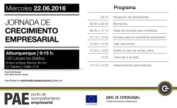 Jornadas de Crecimiento Empresarial en el Centro Integral de Desarrollo de Alburquerque
