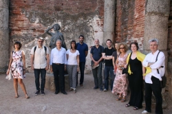 Mérida acoge una reunión del proyecto de la Unión Europea 'Theatres For All', que pretende acercar manifestaciones culturales a discapacitados visuale