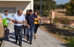 El director general de Medio Ambiente,visita La Cocosa