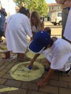 Nevado visita las actividades de Dinamización de Parques Infantiles en la zona de Cáceres el Viejo