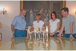 El ganado ovino de la Diputación regresa de Portugal, del Concurso Ibérico da Raça Merina Precocce, con 7 premios