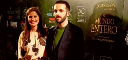 Gil Rosiña destaca el trabajo de los jóvenes creadores extremeños en el estreno de 'El mundo entero'