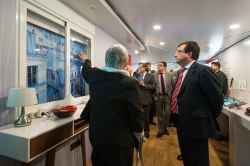Fernández Vara inaugura la Casa Inteligente de la ONCE